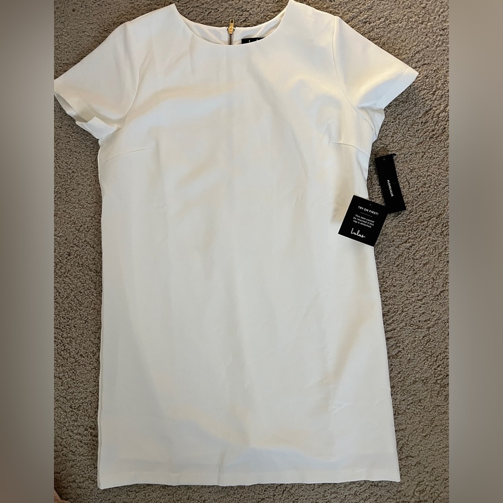 Lulus White Sheath Dress